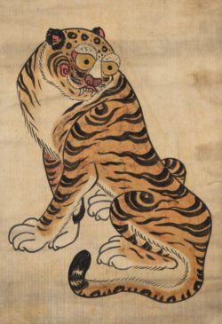 Tiger Folk painting-Unknown author-Gongyumadang-CC BY